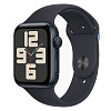 Apple Watch SE 2024 44mm Midnight Sport Band M/L AWSE24-11